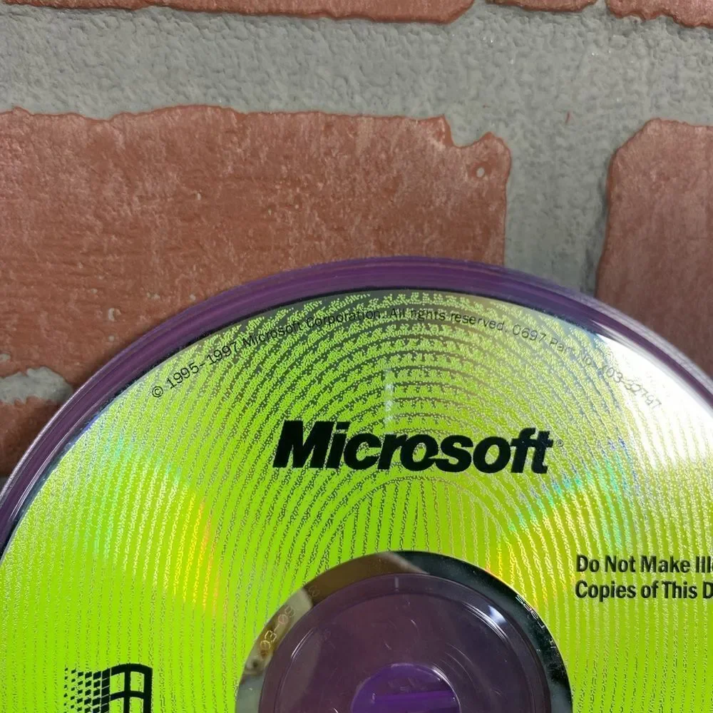 Microsoft SideWinder Precision Pro Game Device Software 2.0 Driver PC CD-ROM